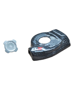 Kit X0 Trigger Carbon Cover/Top Cap - dreapta, Negru