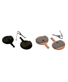 Placute Frana Disc Bicicleta Fibrax Ash976S Sintered - Negru-Auriu