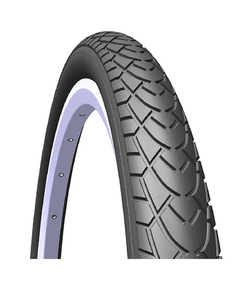 Anvelopa Bicicleta Rubena 20 x 1,75 x 2 47-406 WALRUS V41, Negru