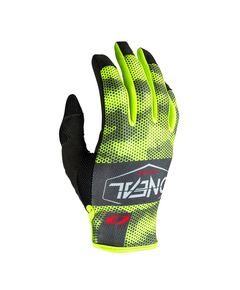 Manusi Ciclism O'Neal Mayhem Covert - M/8.5, Gri-Galben Neon, Culoare produs: Gri/Galben Neon, Marime produs: M