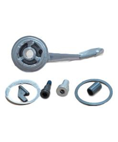 07-09 X9 Pull Lever Assy, Right New - Silver