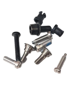 07 X9 Rd Composite Cage Screw/Bolt Kit - Silver-Black