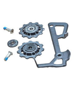2010 X9 Rear Derailleur Cage Kit Medium - Silver