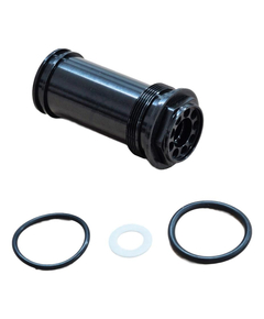 Air U-Turn Top Cap Assembly, 2010 Revelation - Black