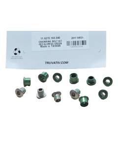 Chain Ring Bolt Kit Ss - Green