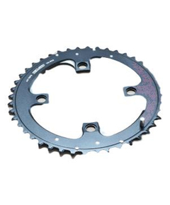 Foaie Angrenaj MTB V4G2 104, 44T, Negru-Rosu