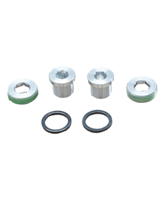Crank Arm Bolts Truvativ M15/M22 Alloy Self-Extracting - Silver