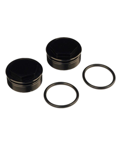 Domain Top Cap Kit - L/R, Black