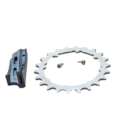HammerSchmidt Chain Ring/Guide - 22 T, Silver