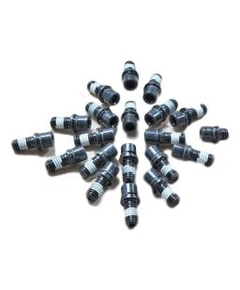 Rebound Shaft Bolt/C-Clip, w/ Thread Patch - SIlver