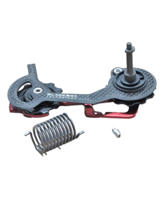 Select X0 Rear Derailleur Cage Kit Carbon - Medium, Red
