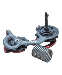 Select X0 Rear Derailleur Cage Kit Carbon - Short, Red