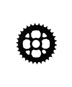 Foaie pedalier BMX 30T, negru