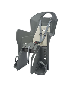 Scaun Bicicleta Copii Polisport Koolah CFS - Gri, Culoare produs: Gri