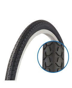 Anvelopa Bicicleta Colinelli ZY-008 - 27.5 x 1-3/8 Inch, Negru