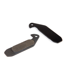 Placute Frana Disc Bicicleta Fibrax Ash965, Semi-Metalice - Negru
