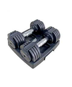 Set Gantere Reglabile Dhs 5013 - 2 X 7 Kg, Negru