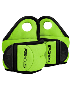 Set Greutati Incheietura - 2 X 1 Kg, Negru-Verde