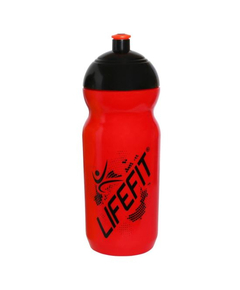 Bidon Apa Fitness - 600 ml, Rosu-Negru