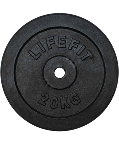 Disc Greutate Dhs Otel, 20 Kg, Negru