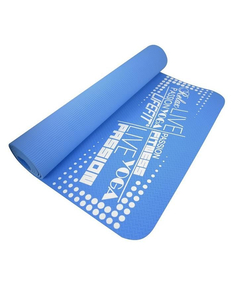 Covoras Yoga Tpe - 186 x 61 x 0.4 Cm, Albastru, Culoare produs: Albastru