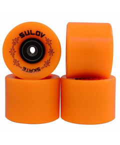 Roti Skateboard - 60 x 45 mm, Set 4 buc, Portocaliu
