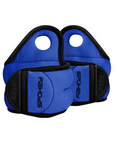 Set Greutati Incheietura - 2 X 1.5 Kg, Negru-Albastru