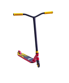 Trotineta Freestyle Dhs 109 - Negru-Rosu, Culoare produs: Galben/Rosu