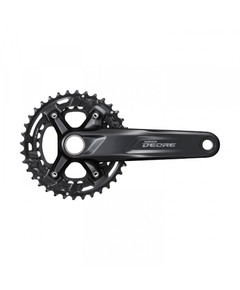 Angrenaj Pedalier Shimano Deore M4100-2 - Brat 170 Mm, 26/36 T, Negru