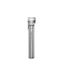 Pompa Mini sosea Topeak Roadie TT, TRTT-1S, TwinTurbo, 160PSI/11Bar, 165mm, 90gr, Argintie