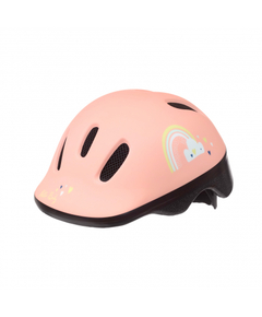 Casca Ciclism Copii Polisport Happy Rainbow - 44-48 cm, XXS, Roz, Culoare produs: Roz