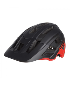 Casca Ciclism Polisport Mountain Pro - 58-61 cm, L, Negru-Rosu, Culoare produs: Negru/Rosu, Marime produs: L