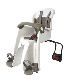 Scaun Bicicleta Copii Polisport Bilby Junior FF - Crem-Maro, Culoare produs: Crem/Maro