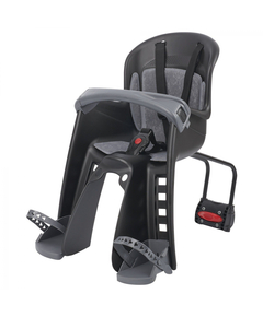Scaun Bicicleta Copii Polisport Bilby Junior FF - Maro-Gri, Culoare produs: Maro/Gri