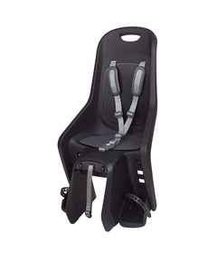 Scaun Bicicleta Copii Polisport Bubbly Maxi Plus CFS - Negru-Gri, Culoare produs: Negru/Gri