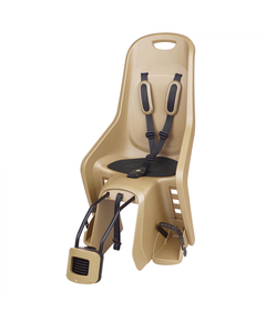 Scaun Bicicleta Copii Polisport Bubbly Maxi Plus FF - Auriu-Negru, Culoare produs: Auriu/Negru