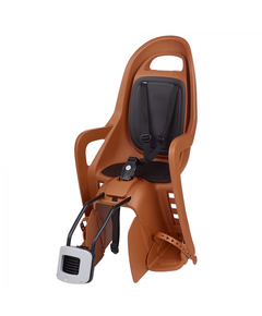 Scaun Bicicleta Copii Polisport Groovy Maxi FF - Maro-Negru, Culoare produs: Maro/Negru