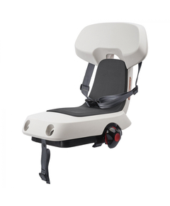 Scaun Bicicleta Copii Polisport Guppy Junior, Alb, Culoare produs: Alb