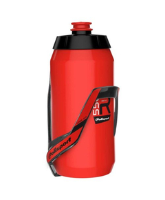 Set Suport Bidon Cage Pro + Bidon Apa R550 Polisport - 550 ml, Rosu, Culoare produs: Rosu