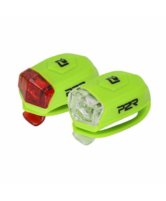 Set Lumini Bicicleta P2R Freyo - Verde Lime, Culoare produs: Verde