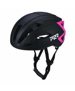 Casca Ciclism P2R RODEO - 55-58 cm, S-M, Negru-Roz, Culoare produs: Negru/Roz, Marime produs: S-M