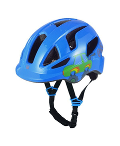 Casca Ciclism Copii P2R MASCOT - 48-52 cm, XS, Albastru, Culoare produs: Albastru, Marime produs: XS
