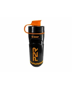 Bidon Apa P2R Termica - 600 ml, Negru-Portocaliu, Culoare produs: Negru/Portocaliu