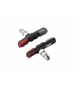 Saboti Frana Bicicleta MTB 72mm, P2R Threestop, Negru-Rosu-Gri