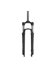 Furca Bicicleta Suntour XCM HLO - 27.5 Inch, 120mm, gat 1-1/8, LockOut, Negru Mat