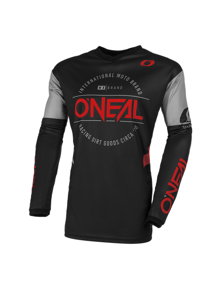 Bluza O'Neal Element Brand V.23 - M, Negru-Rosu