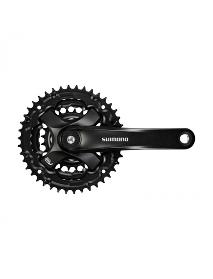 Angrenaj Pedalier Shimano Tourney FC-TY501 - Brat 170 Mm, Negru