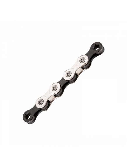 Lant Bicicleta KMC X11, 11 Viteze, 1/2X11/128 Inch, 114 Zale, Argintiu-Negru