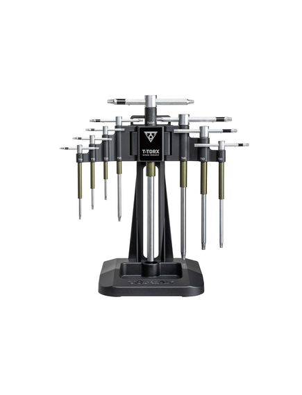 Set imbus Topeak T-TORX 36x32.5x17 cm cu Suport, 8 Functii