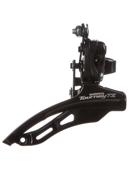 Schimbator Fata Shimano FD-TZ500-DS6 - 3 x 6/7 Viteze, Colier 31.8 mm, Negru
